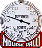 Mourne motorcycle rally badge from Jean-Francois Helias