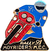 Moy Riders motorcycle rally badge from Jean-Francois Helias