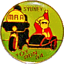 MRA Toy motorcycle run badge from Jean-Francois Helias