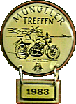 Mungeler motorcycle rally badge from Hans Veenendaal