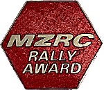 MZ Award motorcycle rally badge from Jean-Francois Helias