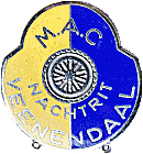 Nachtrit Veenendaal motorcycle rally badge from Jean-Francois Helias