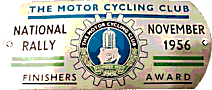 National motorcycle rally badge from Jean-Francois Helias