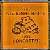 National Rally motorcycle run badge from Terry Reynolds