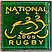 National Rally motorcycle run badge from Peter Hooper
