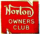 Norton OC motorcycle club badge from Jean-Francois Helias