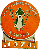Nogaro motorcycle rally badge from Jean-Francois Helias