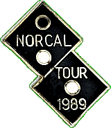 Norcal Tour motorcycle run badge from Jean-Francois Helias