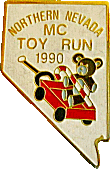 Northern Nevada motorcycle run badge from Jean-Francois Helias