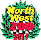 North West 200 motorcycle race badge from Jean-Francois Helias