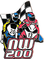 North West 200 motorcycle race badge from Jean-Francois Helias