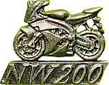 North West 200 motorcycle race badge from Jean-Francois Helias