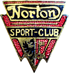 Norton Sport-Club Geneve motorcycle club badge from Jean-Francois Helias