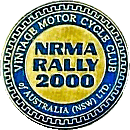 NRMA motorcycle rally badge from Jean-Francois Helias