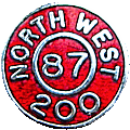 North West 200 motorcycle race badge from Jean-Francois Helias