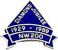 North West 200 motorcycle race badge from Jean-Francois Helias