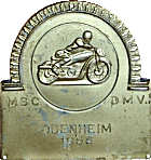 Odenheim motorcycle rally badge from Jean-Francois Helias