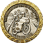 Oldenburg motorcycle rally badge from Jean-Francois Helias