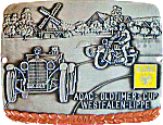Oldtimer Cup Westfalen Lippe motorcycle rally badge from Jean-Francois Helias