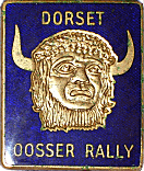 Oosser motorcycle rally badge from Nigel Woodthorpe