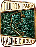 Oulton Park motorcycle race badge from Jean-Francois Helias