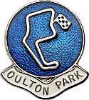 Oulton Park motorcycle race badge from Jean-Francois Helias