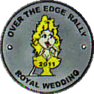Over The Edge motorcycle rally badge from Dave Ranger