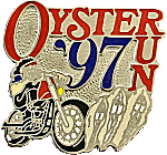 Oyster Run motorcycle run badge from Jean-Francois Helias