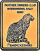 Panther Owners motorcycle rally badge from Jean-Francois Helias