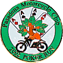 Pasadena motorcycle run badge from Jean-Francois Helias