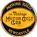 Patrons motorcycle rally badge from Jean-Francois Helias