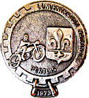 Pertuis motorcycle rally badge from Jean-Francois Helias