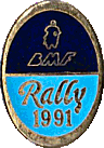 Peterborough motorcycle rally badge from Rachel Crossley