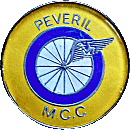Peveril MCC IOM motorcycle club badge from Jean-Francois Helias