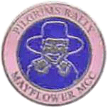 Pilgrims motorcycle rally badge from Ted Trett