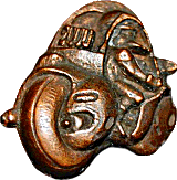 Pinguinos motorcycle rally badge from Jean-Francois Helias