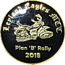 Plan B motorcycle rally badge from Jean-Francois Helias