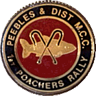 Poachers motorcycle rally badge