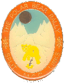 Polar Bear motorcycle rally badge from Tony Graves