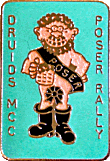 Poser motorcycle rally badge from Jean-Francois Helias