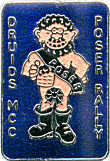 Poser motorcycle rally badge from Dave Cooper