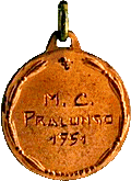 Pralungo motorcycle rally badge from Jean-Francois Helias