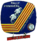 Rally Primavera motorcycle rally badge from Jean-Francois Helias