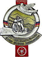 Quer Durch Thuringen motorcycle rally badge from Jean-Francois Helias