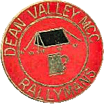 Rallymans motorcycle rally badge from Ted Trett