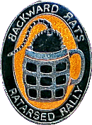 Ratarsed motorcycle rally badge from Jean-Francois Helias