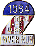 River motorcycle run badge from Jean-Francois Helias