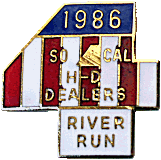 River motorcycle run badge from Jean-Francois Helias