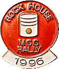 Rock House motorcycle rally badge from Jean-Francois Helias