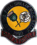Rose And Thistle motorcycle rally badge